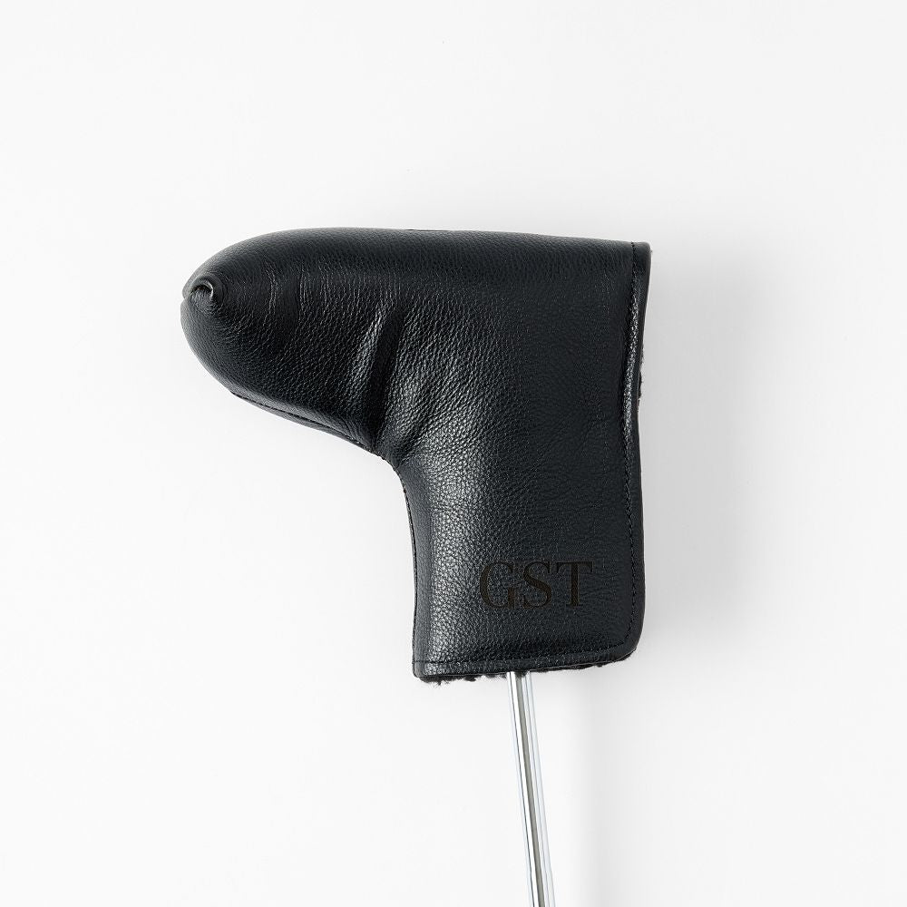 Redan putter cover in Black Napa Leather